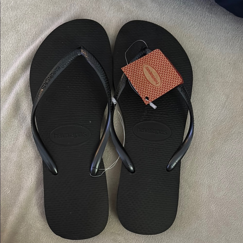 Havaianas Sleek Black Sandals
